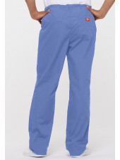 Pantalon médical Unisexe Cordon, Dickies, Collection "EDS signature" (83006) bleu ciel vue dos