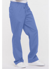 Pantalon médical Unisexe Cordon, Dickies, Collection "EDS signature" (83006) bleu ciel vue droite