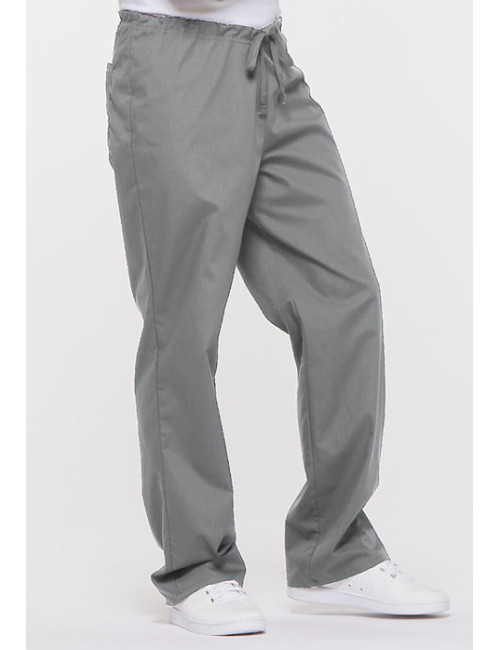 Pantalon médical Unisexe Cordon, Dickies, Collection "EDS signature"  (83006) gris clair vue droite