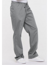 Pantalon médical Unisexe Cordon, Dickies, Collection "EDS signature" (83006) gris clair vue droite