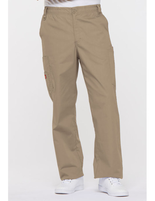 Pantalon Médical homme, Dickies, "EDS signature" (81006) beige face