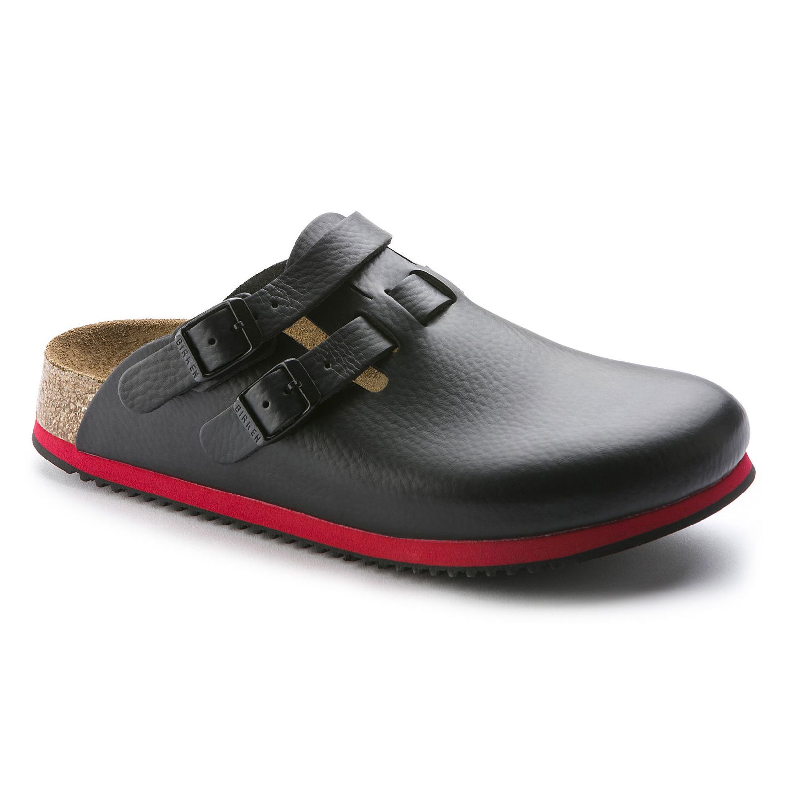 Zuecos médicos negros, Birkenstock (Kay)