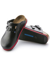 Sabots médicaux Noir Birkenstock (Kay), vue semelle