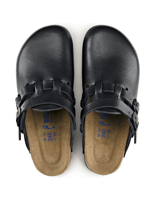 Sabots médicaux Noir Birkenstock (Kay), vue dessus