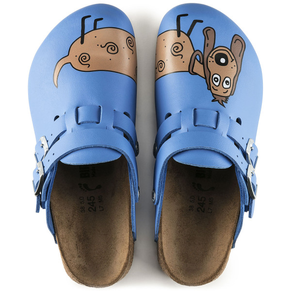 Sabots médicaux "Dog blue", Birkenstock (Kay) vue dessus