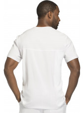 Blouse Médicale Homme Antibactérienne Cherokee, Collection "Infinity" (CK900A) blanc dos
