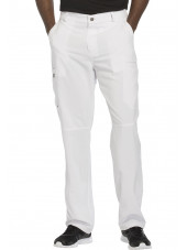 Pantalon à bouton homme, Cherokee, Collection "Infinity" (CK200A) blanc face