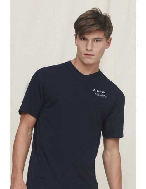 T-shirt Homme Col V "Fruit of the loom", (SC22VC)