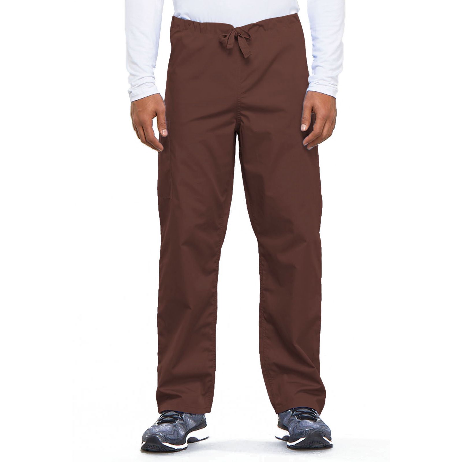 Pantalon médical cordon Unisexe, Cherokee Workwear Originals (4100) marron face