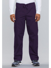 Pantalon médical cordon Unisexe, Cherokee Workwear Originals (4100) aubergine face