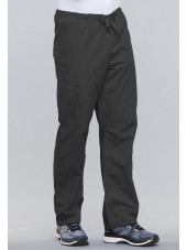 Pantalon médical cordon Unisexe, Cherokee Workwear Originals (4100) gris coté