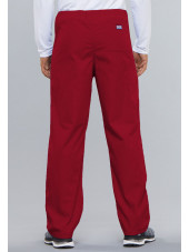 Pantalon médical cordon Unisexe, Cherokee Workwear Originals (4100) rouge dos