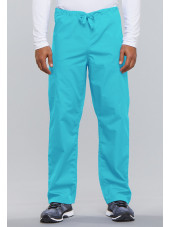 Pantalon médical cordon Unisexe, Cherokee Workwear Originals (4100) turquoise face