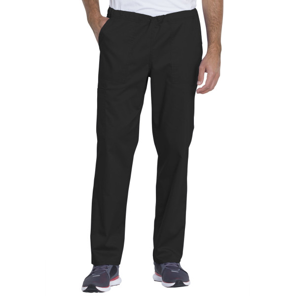Pantalon médical, unisexe, Dickies, Collection "Genuine" (GD120) noir face