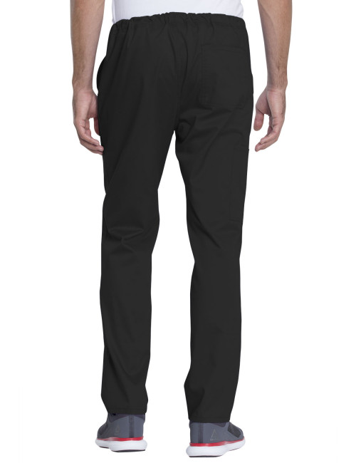 Pantalon médical, unisexe, Dickies, Collection "Genuine" (GD120) noir dos