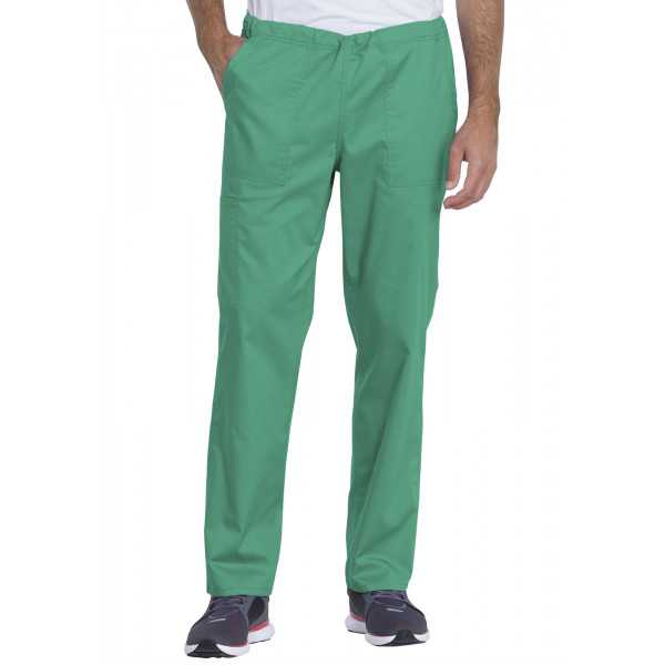 Pantalon médical, unisexe, Dickies, Collection "Genuine" (GD120) vert face