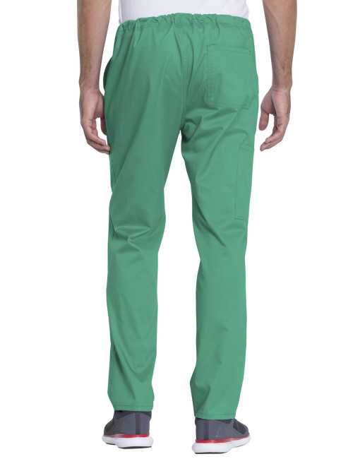 Pantalon médical, unisexe, Dickies, Collection "Genuine" (GD120) vert dos