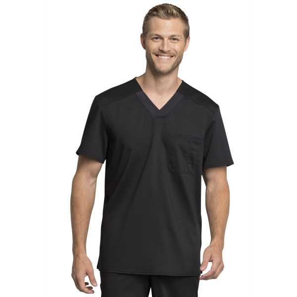 Col V unisexe avec poche Cherokee