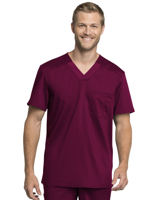 Col V unisexe avec poche Cherokee