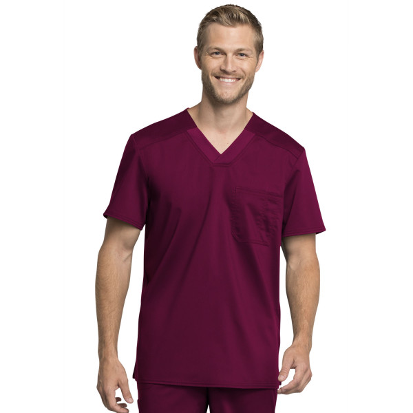 Col V unisexe avec poche Cherokee