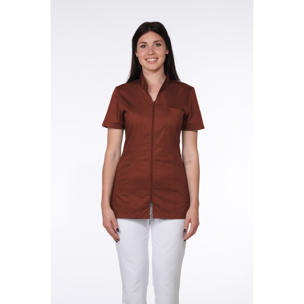 Blouse Médicale Femme, Trendy, Camille Lavandie (2611) 