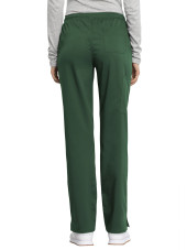 Pantalon médical femme, Cherokee "Revolution tech" (WW235AB) vert dos