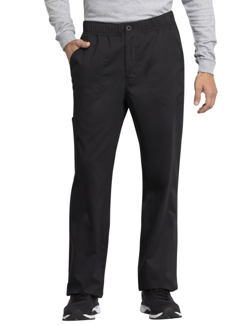 Pantalon médical homme, Cherokee "Revolution tech" (WW250AB) noir face