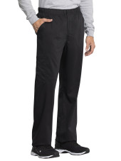 Pantalon médical homme, Cherokee "Revolution tech" (WW250AB) noir gauche