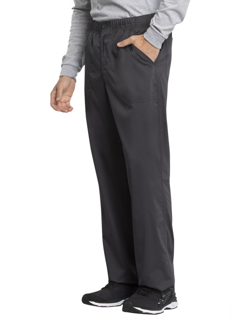 Pantalon médical homme, Cherokee "Revolution tech" (WW250AB) gris face