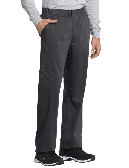 Pantalon médical homme, Cherokee "Revolution tech" (WW250AB) gris gauche