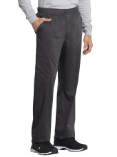 Pantalon médical homme, Cherokee "Revolution tech" (WW250AB) gris gauche