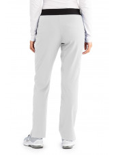 Pantalon médical femme, couleur blanc vue de dos, collection "Skechers" (SK202-)