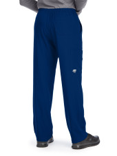Pantalon médical homme, couleur bleu marine vue de dos, collection "Skechers" (SK0215-)
