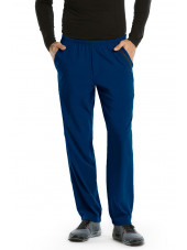 Pantalon médical homme, couleur bleu marine vue de face Barco One (0217)
