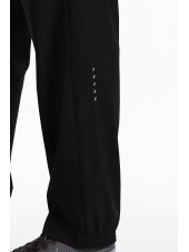 Pantalon médical homme, couleur noir vue détail Barco One (0217)