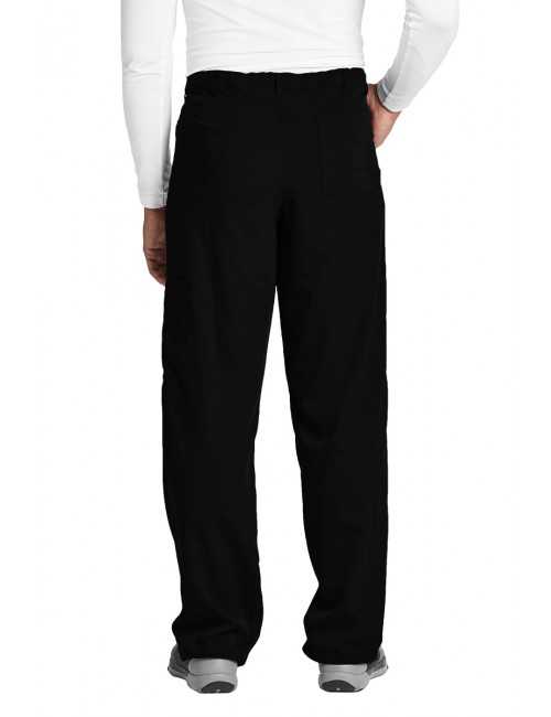 Pantalon homme, Barco, couleur noir vue de face, collection "Grey's Anatomy" (0203-)