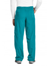 Pantalon homme, Barco, couleur teal blue vue de dos, collection "Grey's Anatomy" (0203-)