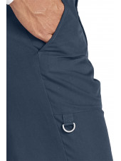 Pantalon homme, Barco, couleur gris anthracite vue détail, collection "Grey's Anatomy" (0203-)