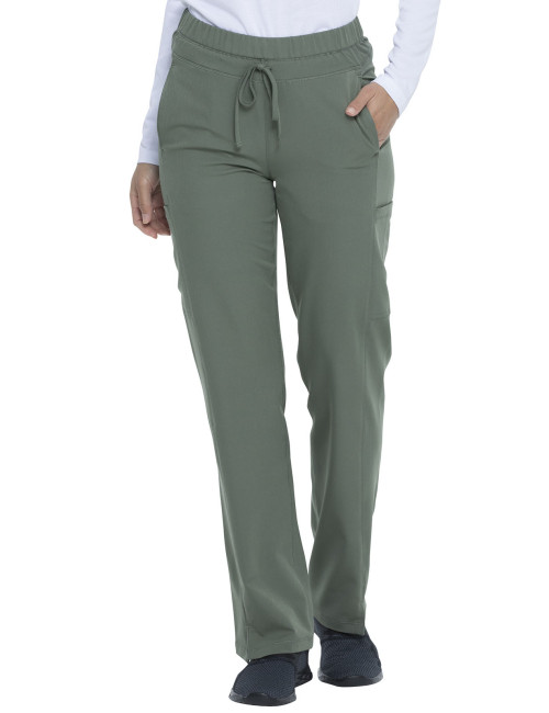 Pantalon Médical femme Dickies, Collection "Dynamix" (DK130) olive face