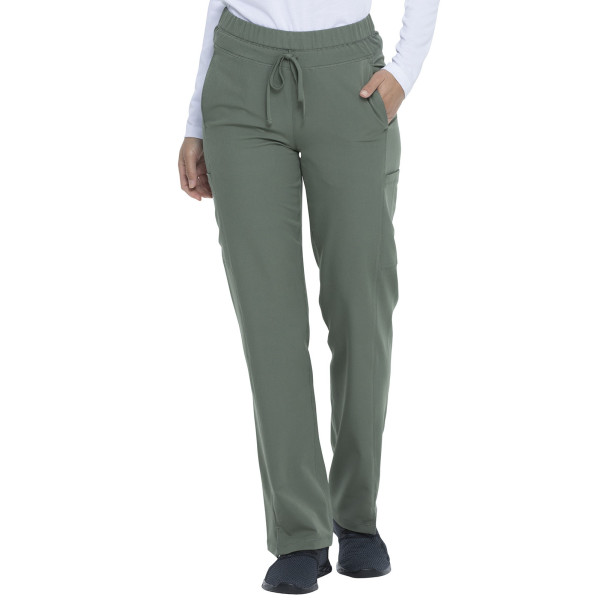 Pantalon Médical femme Dickies, Collection "Dynamix" (DK130) olive face
