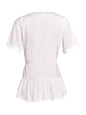 Blouse médicale Femme blanche manches courtes Marina, SNV