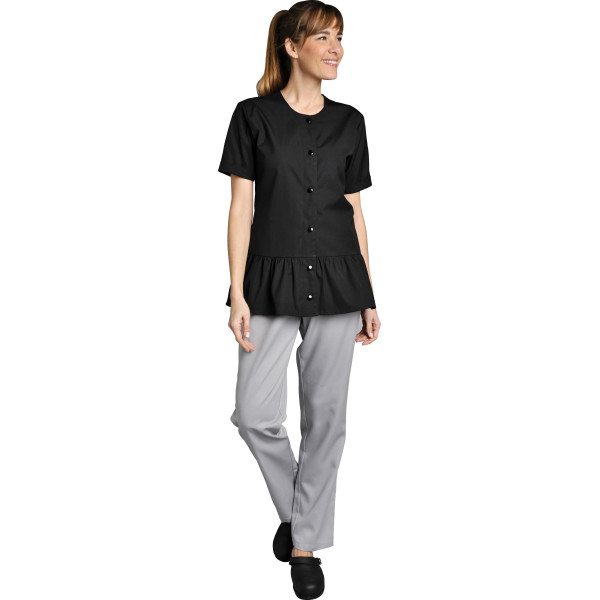 Blouse médicale Femme blanche manches courtes Marina, SNV