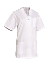 Blouse médicale Femme blanche manches courtes Marina, SNV