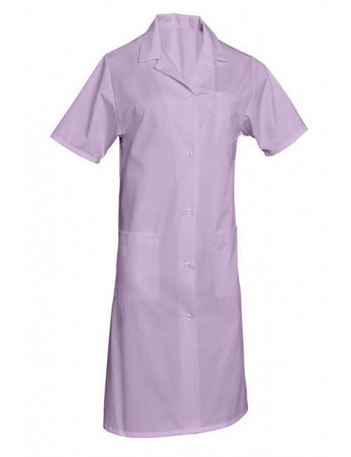 Blouse médicale Femme couleur longue Poly/Coton Madona, SNV (MADCP000) couleur lilas