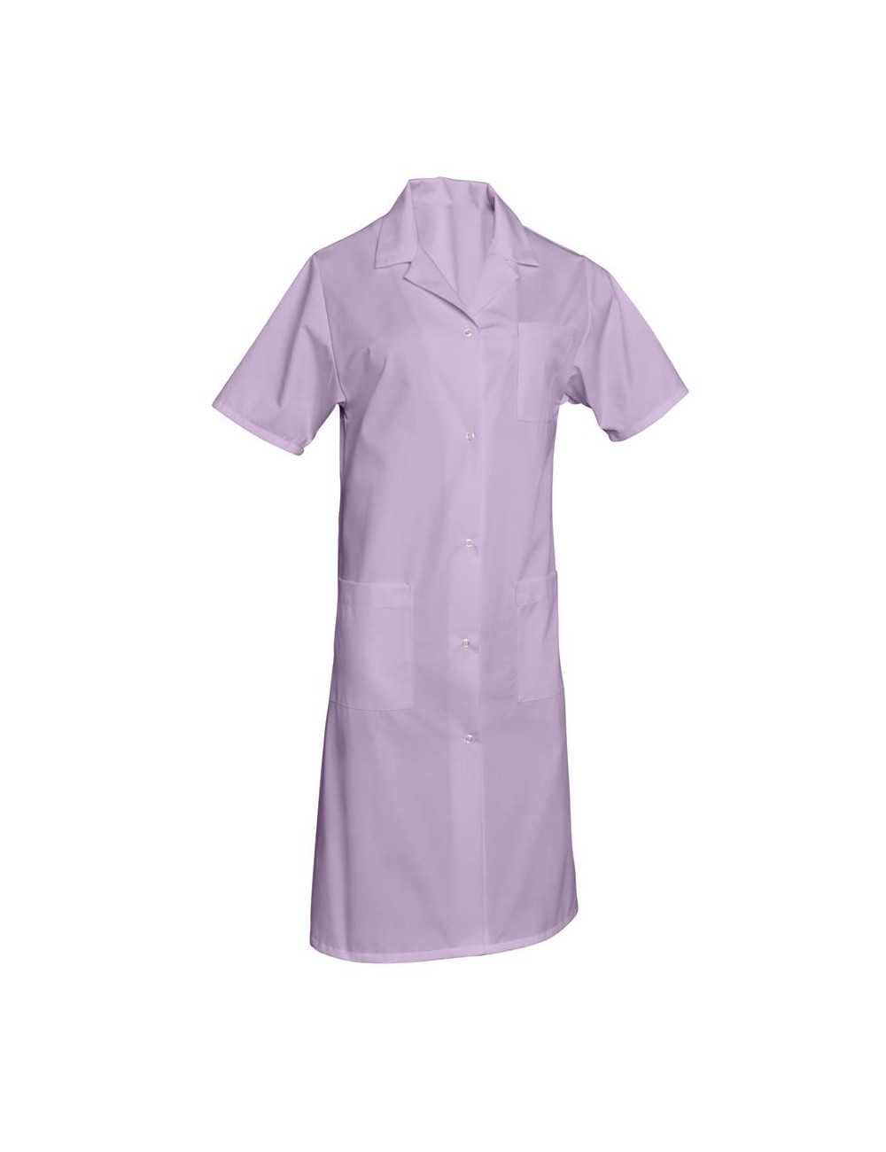 Blouse médicale Femme couleur longue Poly/Coton Madona, SNV (MADCP000) couleur lilas
