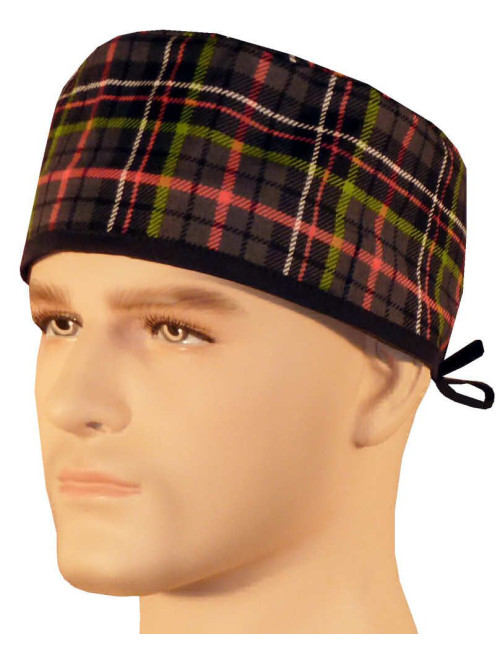 Calot médical "'Christmas Plaid" (210-8675)