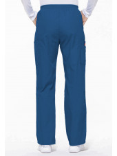 Pantalon médical Unisexe élastique, Dickies, Collection "EDS signature" (86106), couleur bleu royal, vue dos