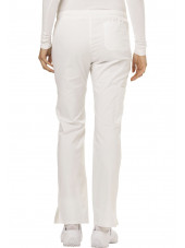 Pantalon médical Femme Cordon, Dickies, Collection "GenFlex" (DK100), couleur blanc vue dos