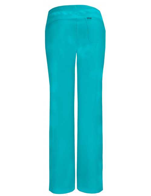 Pantalon médical élastique Femme Antimicrobien, Cherokee, Collection "Infinity" (1123A) turquoise
