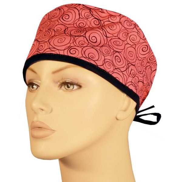 Calot médical "Noir sur Saumon" (210-8582-BL) produit